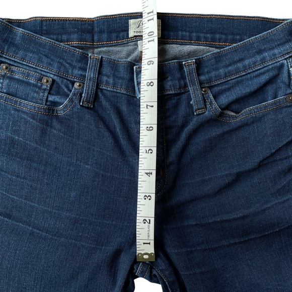 J. Crew Toothpick Skinny Jean Dark Wash Size 28T - Picture 8 of 11